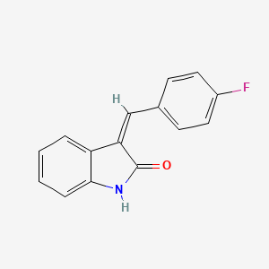 Chemical structure of SU 5205