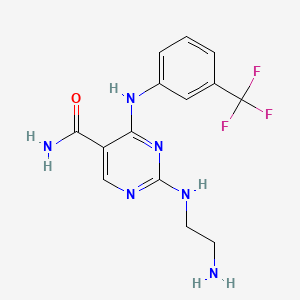 Chemical structure of Syk Inhibitor II