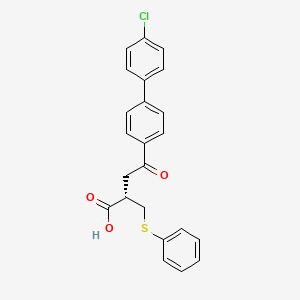 Chemical structure of Tanomastat