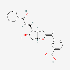 Chemical structure of Taprostene
