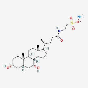 Chemical structure of Chenyl taurine sodium