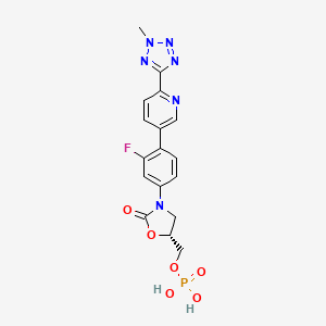 Chemical structure of Tedizolid Phosphate