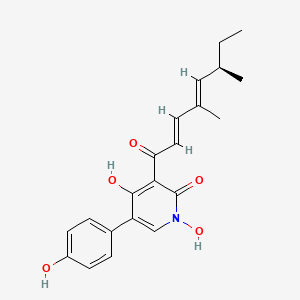 Chemical structure of Tenellin
