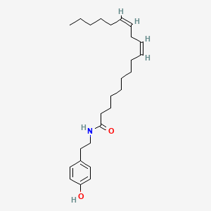 Chemical structure of Termitomycamide E
