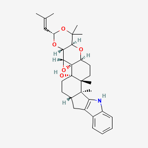 Chemical structure of Terpendole C