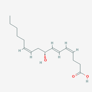 Chemical structure of Tetranor-12R-HETE