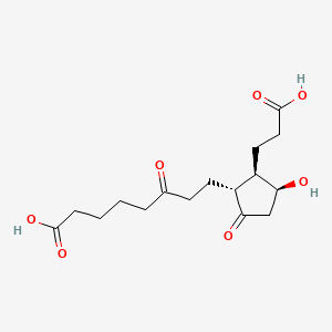 Chemical structure of tetranor-PGDM