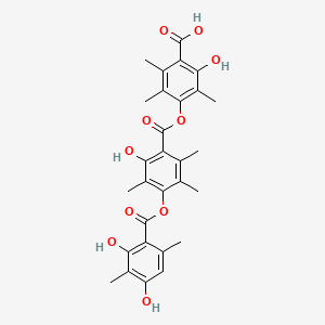 Chemical structure of Thielavin A