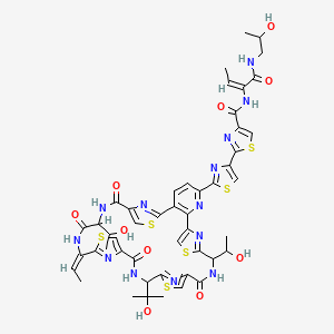 Chemical structure of Thiocillin I