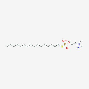 Chemical structure of thio-Miltefosine