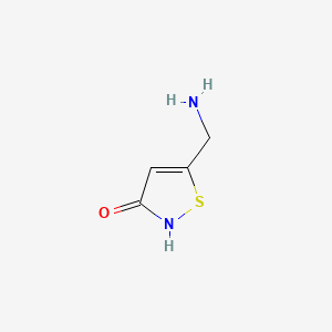 Chemical structure of Thiomuscimol