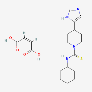 Chemical structure of Thioperamide maleate