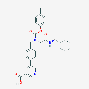 Chemical structure of Tie2 Inhibitor 7