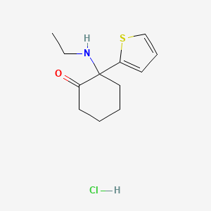Chemical structure of Tiletamine Hydrochloride
