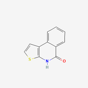Chemical structure of TIQ-A