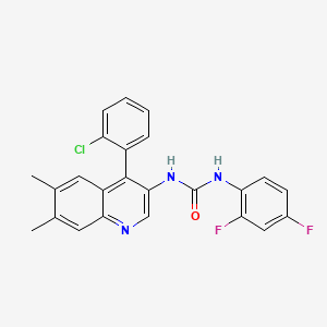 Chemical structure of TMP-153