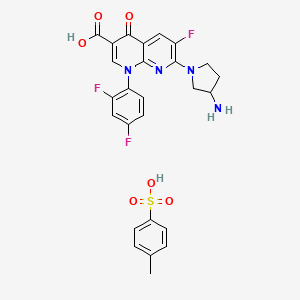Chemical structure of Tosufloxacin Tosylate