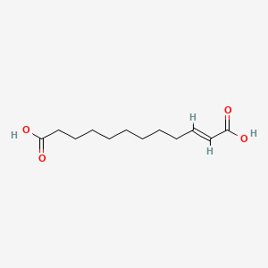 Chemical structure of Traumatic Acid