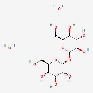 Chemical structure of Trehalose (hydrate)