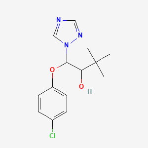 Chemical structure of Triadimenol