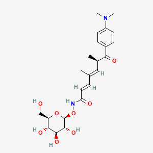 Chemical structure of Trichostatin C