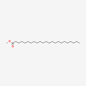 Chemical structure of Methyl tricosanoate