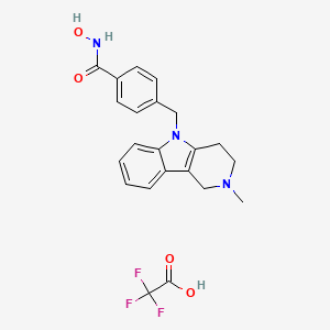 Chemical structure of Tubastatin A (trifluoroacetate salt)