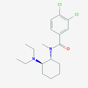 Chemical structure of U-49900