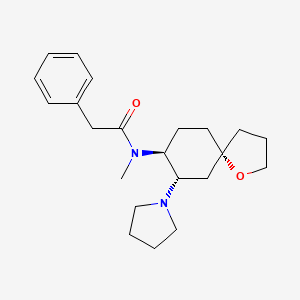 Chemical structure of U-69593
