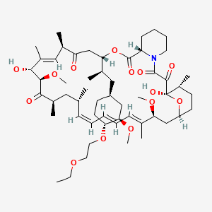 Chemical structure of Umirolimus