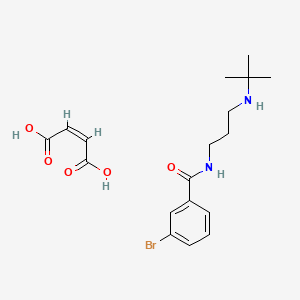 Chemical structure of UNC2170 (maleate)