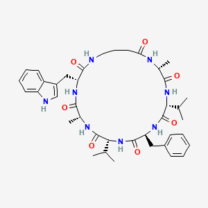 Chemical structure of Unguisin A