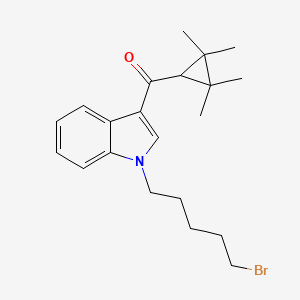 Chemical structure of N-(5-Bromopentyl) UR-144