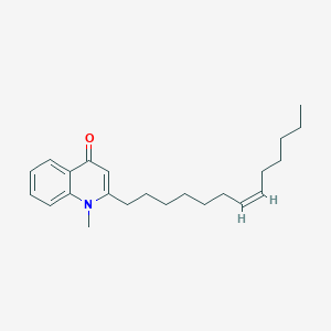 Chemical structure of UR-144 N-(5-methylhexyl) analog