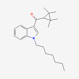 Chemical structure of Heptyl-UR-144