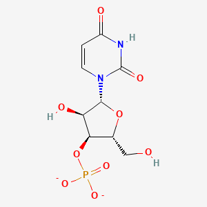 Chemical structure of Disodium 3'-uridinemonophosphate
