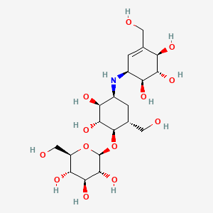 Chemical structure of Validamycin A