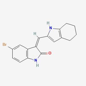 Chemical structure of VEGFR2 Kinase Inhibitor II