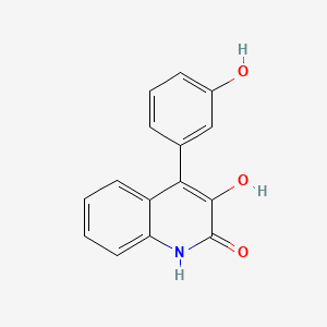 Chemical structure of Viridicatol