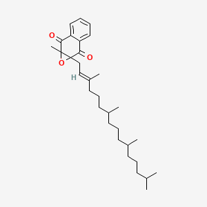Chemical structure of Vitamin K1 2,3-epoxide