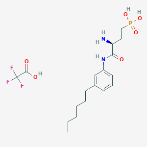 Chemical structure of W140 (trifluoroacetate salt)