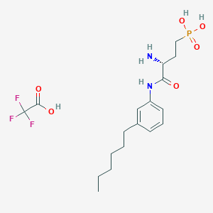 Chemical structure of W146 (trifluoroacetate salt)