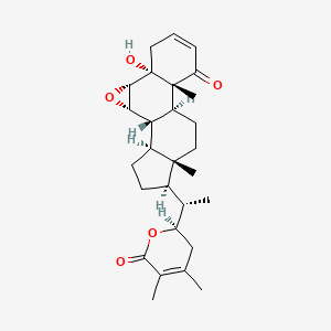Chemical structure of Withanolide B