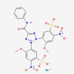 Chemical structure of XTT sodium salt