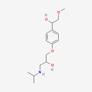 Chemical structure of α-hydroxy Metoprolol