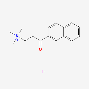 Chemical structure of α-NETA