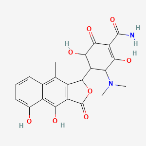 Chemical structure of β-Apooxytetracycline
