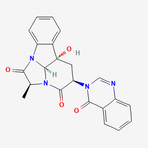 Chemical structure of Chaetominine