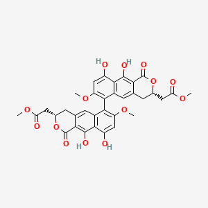 Chemical structure of Viriditoxin