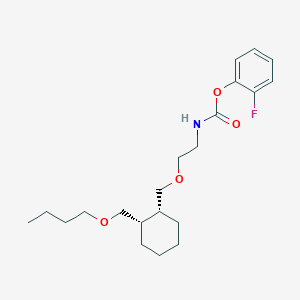Chemical structure of (+)-AS 115
